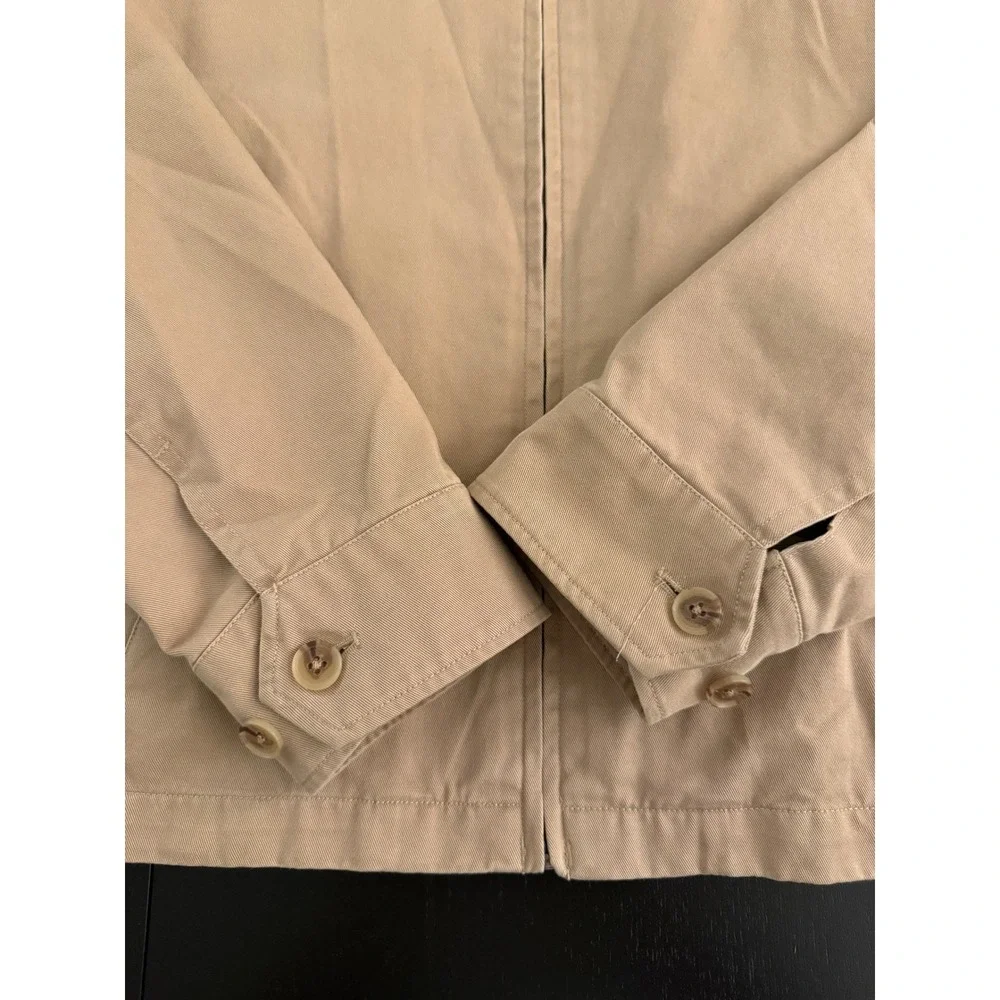 Lands' End Canvas Jacket Mens‎ XL (46-48) Tan Full-Zip Business Casual Weekend - Picture 10 of 15